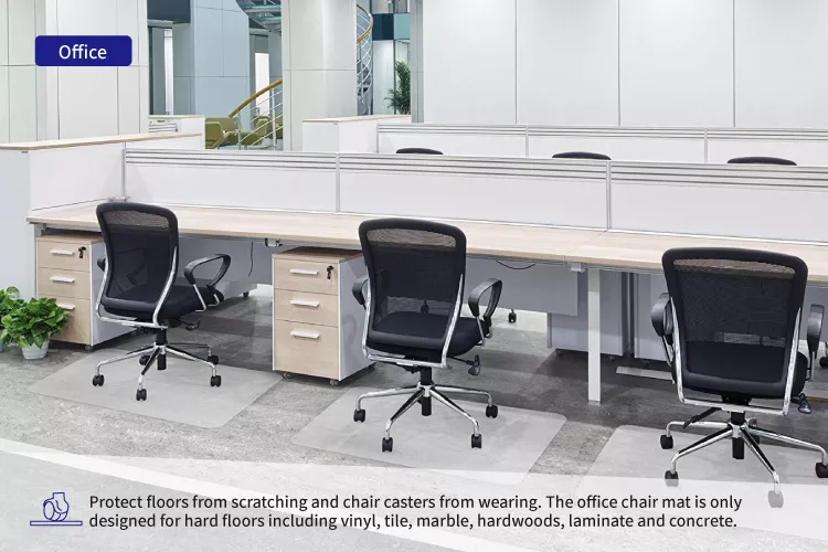 durable plastic mat for office chair