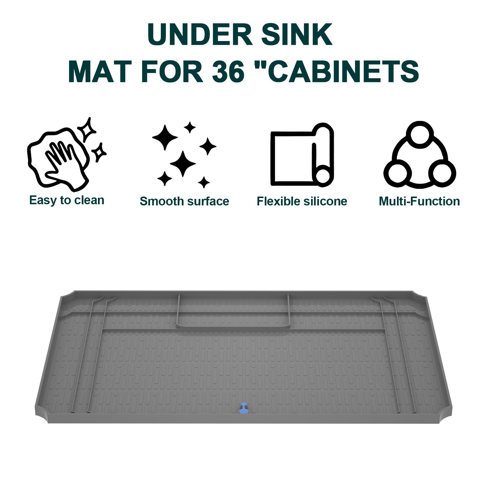 Under Sink Mat For Kitchen Waterproof