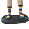 Plastic Wobble Anti Fatigue Balance Board for Standing Desk Stability Rocker with Ergonomic Design Comfort Floor Mat