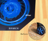High Quality OEM Pattern Decorative Waterproof E-sport Gaming Chair Mat NR Foam Floor Protector Manufacturer
