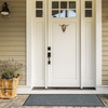  Black Front Door Mat Indoor Outdoor Doormats 