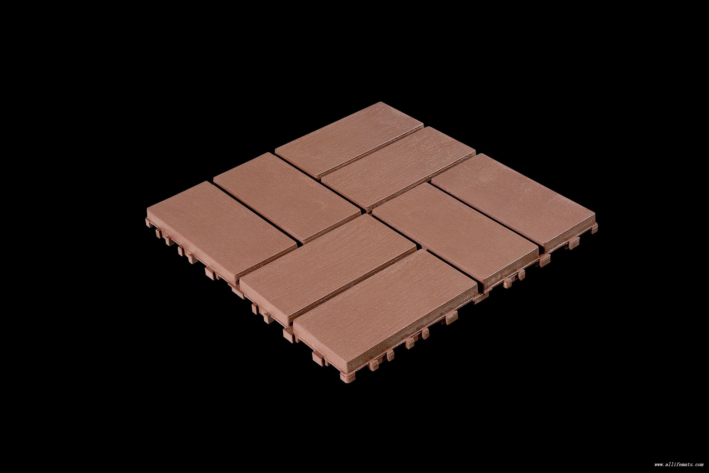 Outdoor Diy Tile Plastic Interlocking Decking Ties 