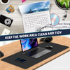 Non-Slip Pvc Leather Desk Pad for Office Study