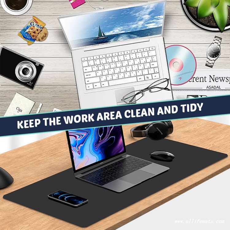 Non-Slip Pvc Leather Desk Pad for Office Study
