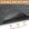  Black Front Door Mat Indoor Outdoor Doormats 