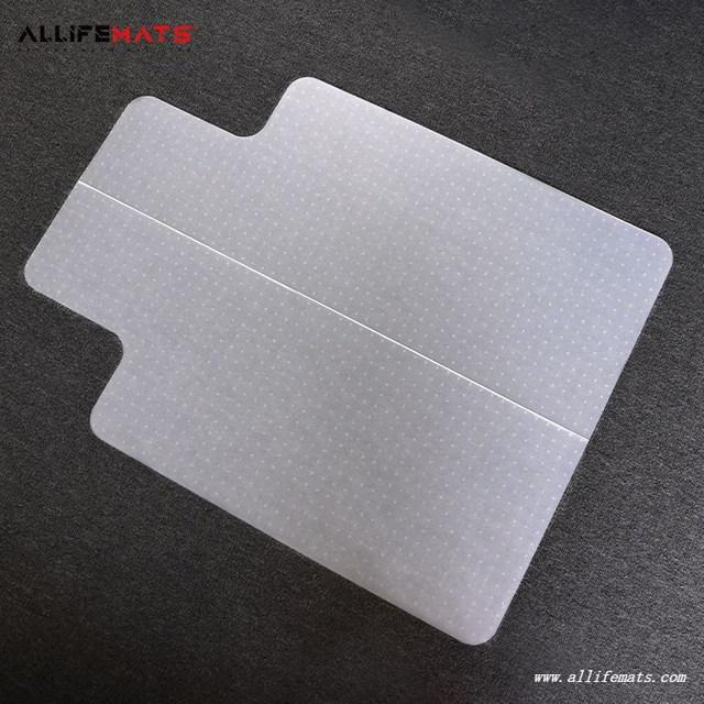 Milk White PP Foldable Chair Mat 