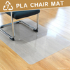 Degradable New Materials PLA Office Chair Mat Floor Protector for Tile