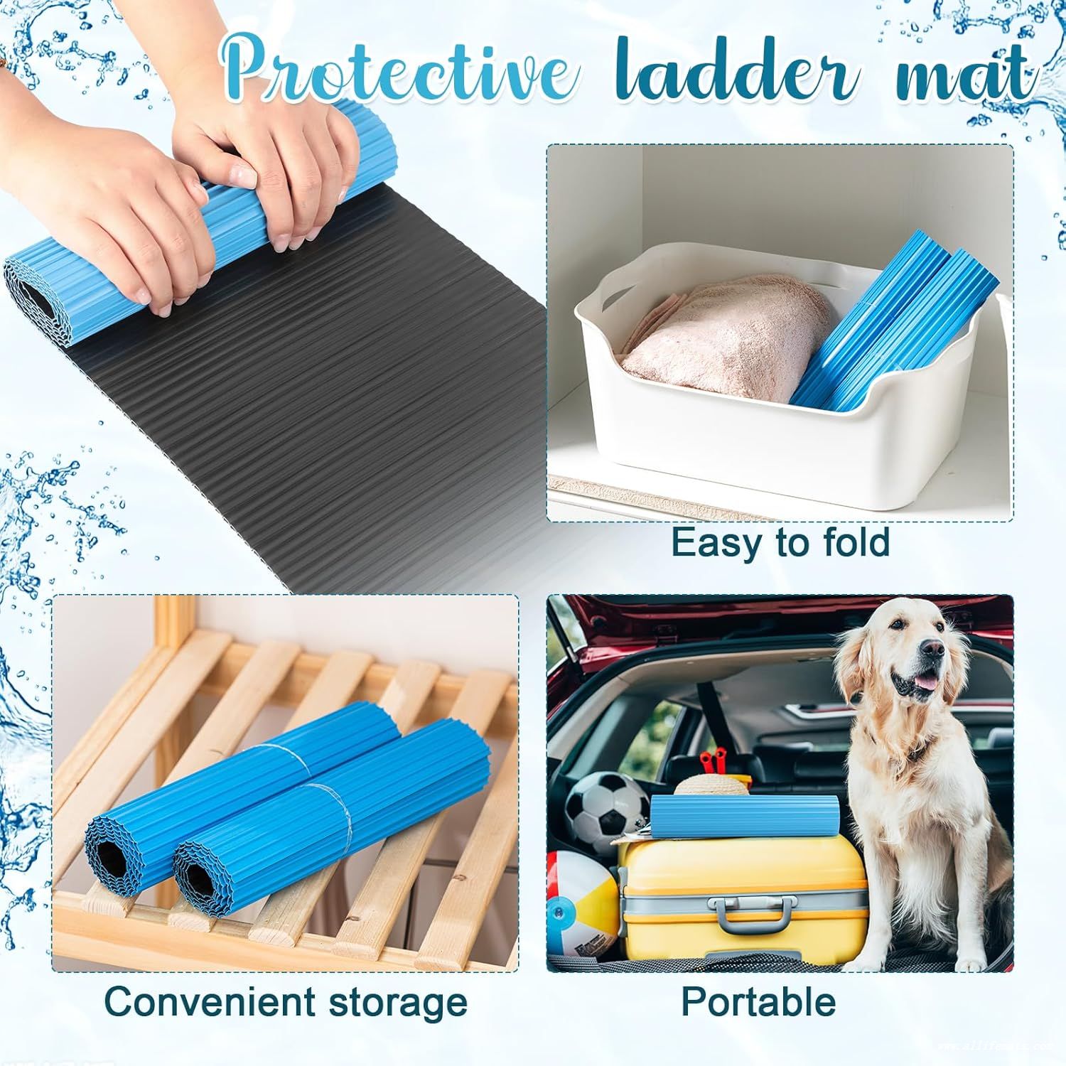 PVC swimming Pool Ladder Mat Ladder Mat 