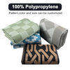 Manufacturers Waterproof Carpet RV Outdoor 100% PP Resistant Anti-UV Garden Rugs Patio Mat Recycled Plastic Carpet
