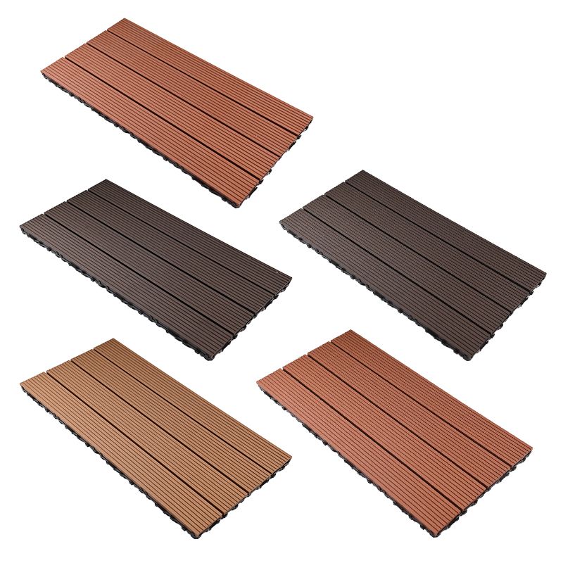 WPC WOOD PLASTIC TILE Wood Plastic Composite Patio Deck Tiles