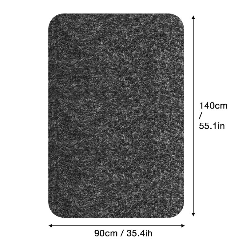 Self-adhesive Adsorption Polyester Chair Mat for Wood Floor