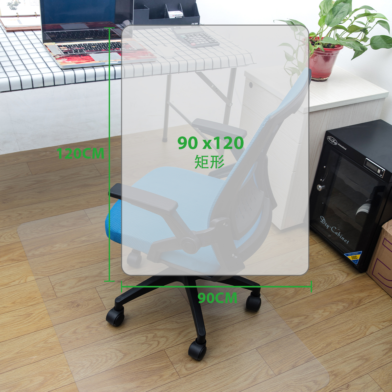 Amazon Hot Seller No Smell Office Chair Mat Clear 