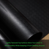 Black Office Chair Mat for Hardwood Floor