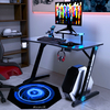 High Quality OEM Pattern Decorative Waterproof E-sport Gaming Chair Mat NR Foam Floor Protector Manufacturer