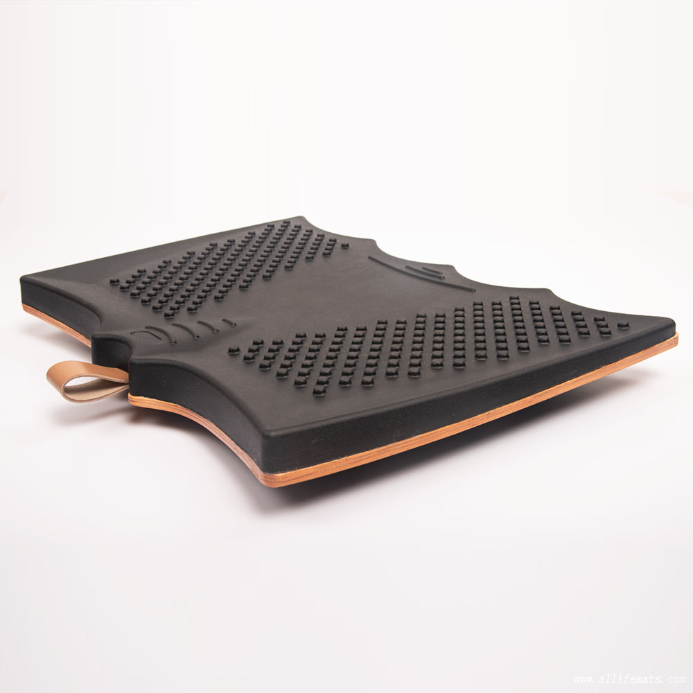 Wooden Wobble Anti Fatigue Balance Board Standing Desk Mat