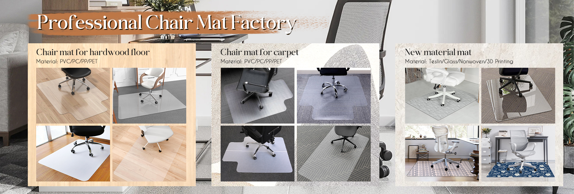 ALLIFEMATS Chair Mat Factory
