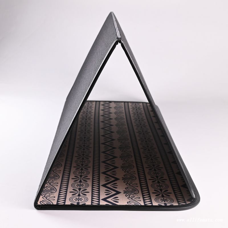 National Pattern Polyester Surface Foldable Chair Mat for Office