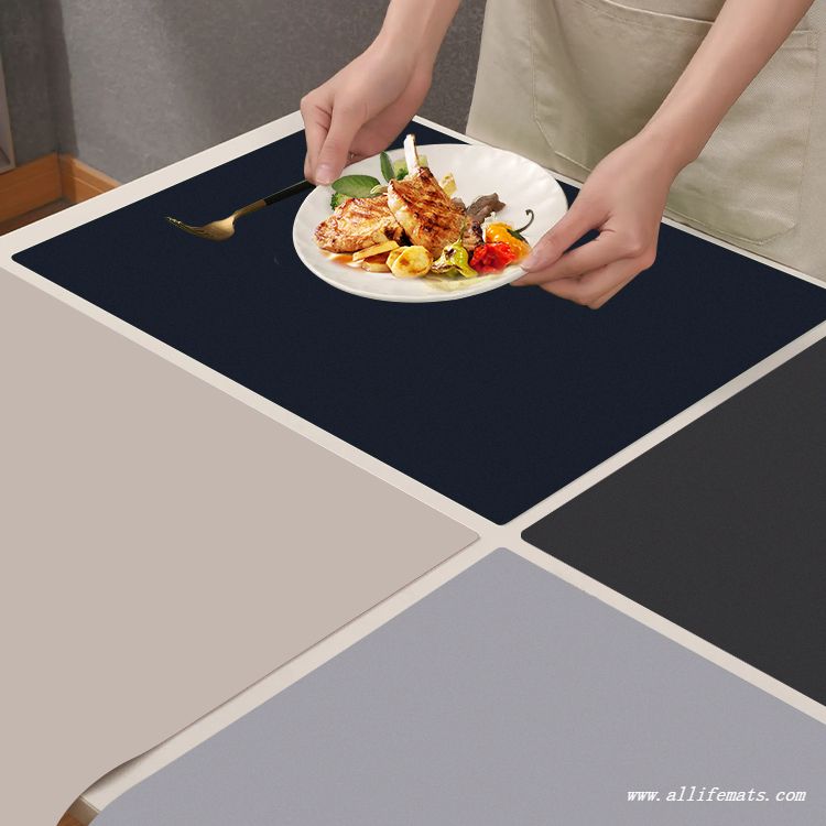 Large Size Pvc Leather Placemat Tablemat