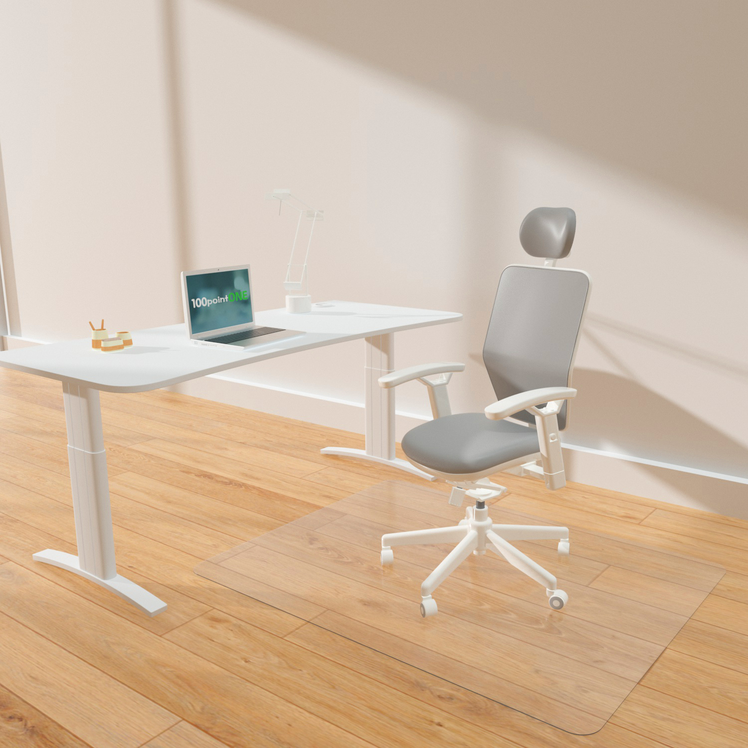 Customizable Amazon PVC Office Desk Chair Mat 36x48 inch