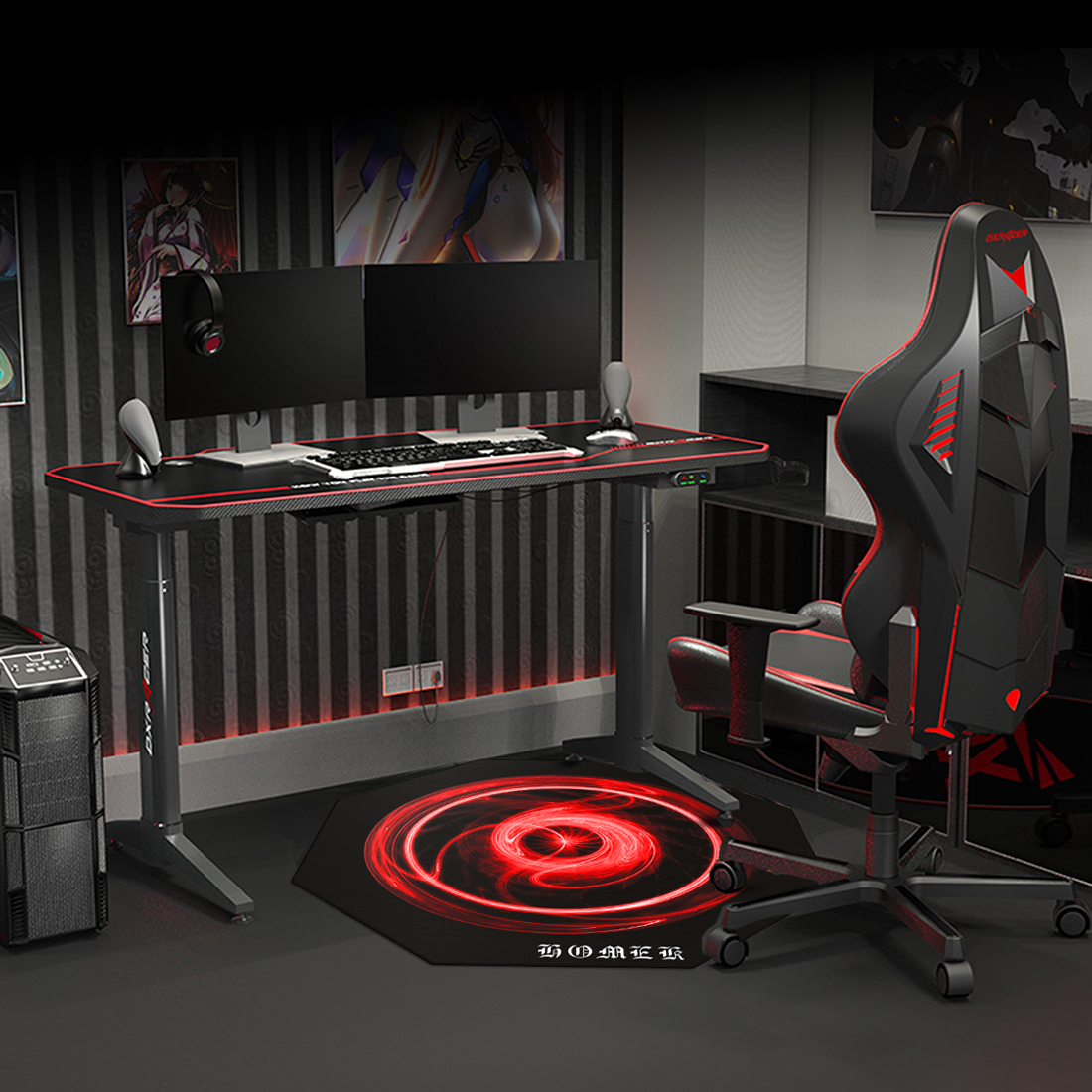 Factory Custom E-sport Gaming Chair Mat