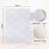 ALLIFEMATS Little Daisy Pattern Chair Mat for Wood Floor