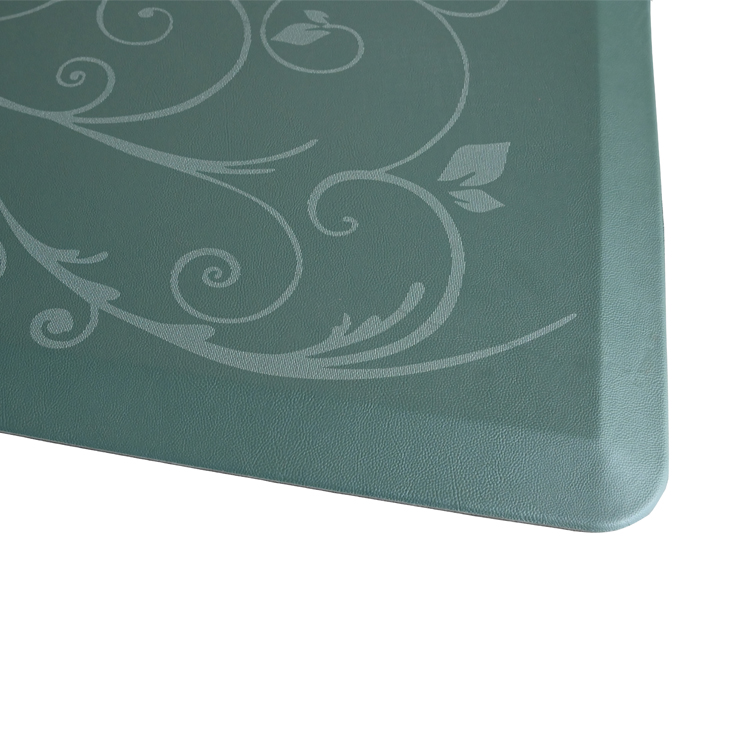 Customized Printed Pattern Logo Memory Foam Anti Fatigue Kitchen Floor Mat
