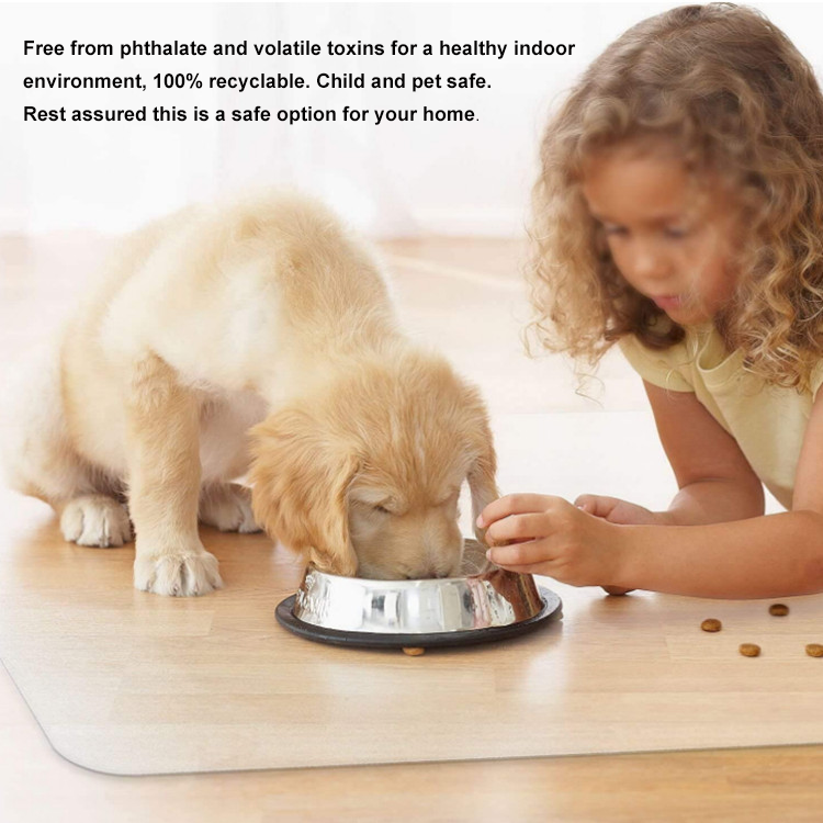 Durable anti-slip Plastic protective floor mat