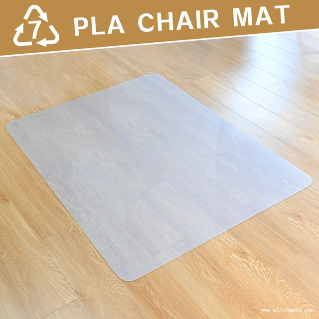 Degradable New Materials PLA Office Chair Mat Floor Protector for Tile