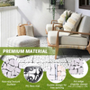 Outdoor Stone Spliced Floor Interlocking Tiles Diy Decking Piles 