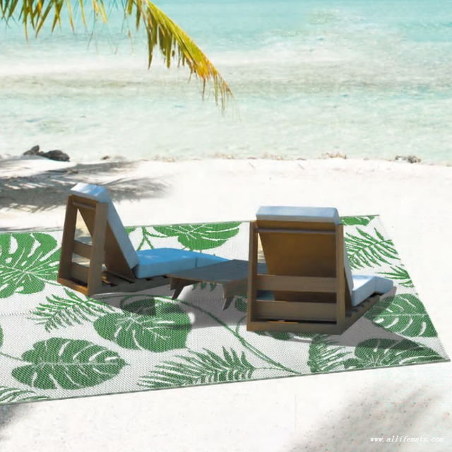 Manufacturers Waterproof Carpet RV Outdoor 100% PP Resistant Anti-UV Garden Rugs Patio Mat Recycled Plastic Carpet
