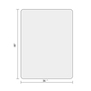 Customizable Amazon PVC Office Desk Chair Mat 36x48 inch