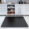 Black Office Chair Mat for Hardwood Floor
