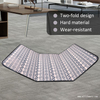 National Pattern Polyester Surface Foldable Chair Mat for Office