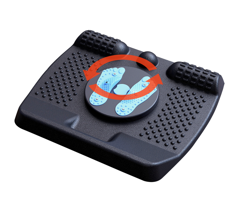 Ergonomic Anti-fatigue Mat with Twisted Waist
