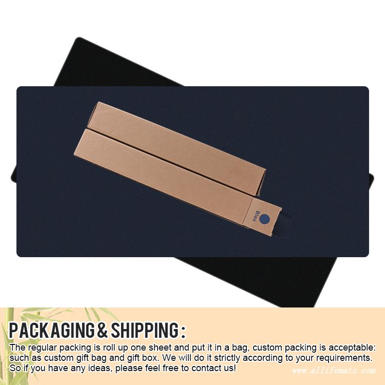 Non-Slip Pvc Leather Desk Pad for Office Study