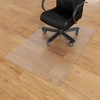 PVC Office Chair Mat for Hardwood Floor 75x120cm Rectangle