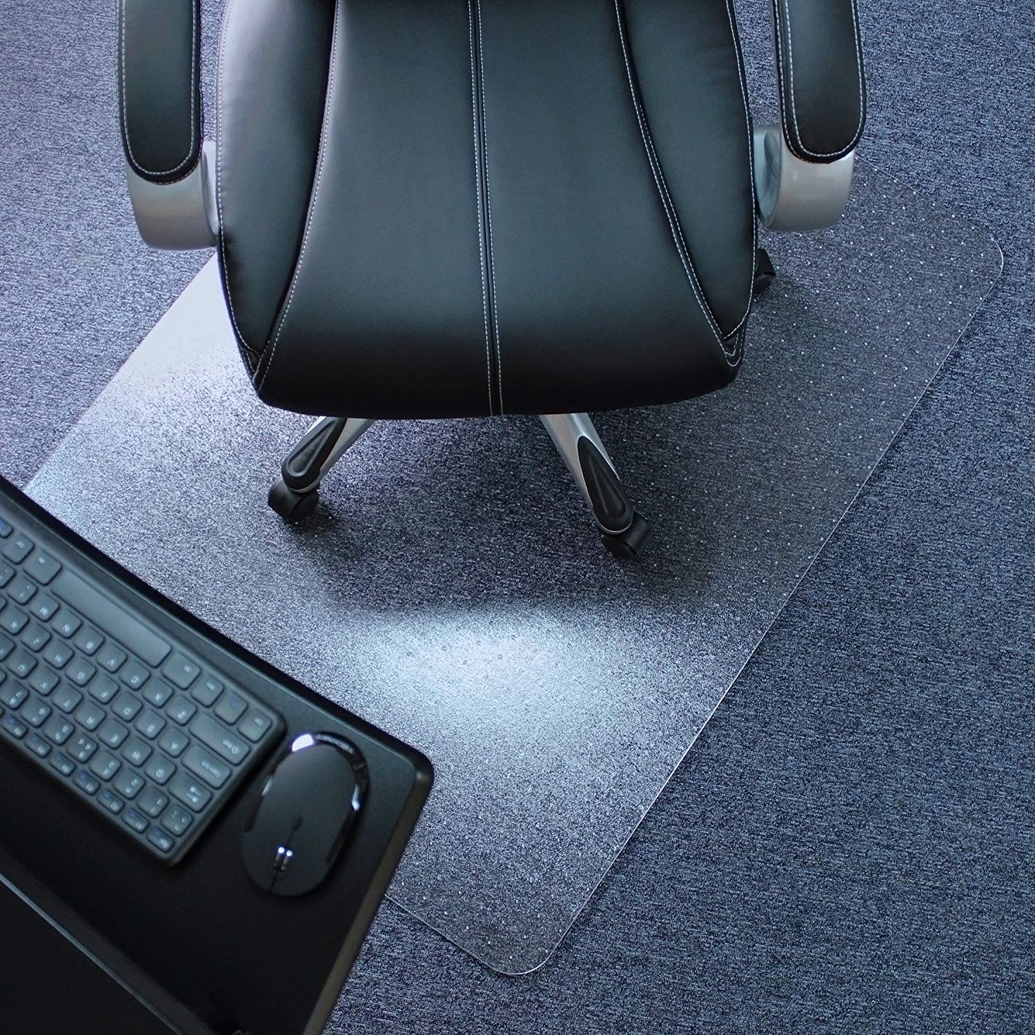 Thick Transparent Chair Mat for Home and Office 