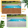 Outdoor Wood Plastic Decking Tiles WPC DIY Interlock Tiles